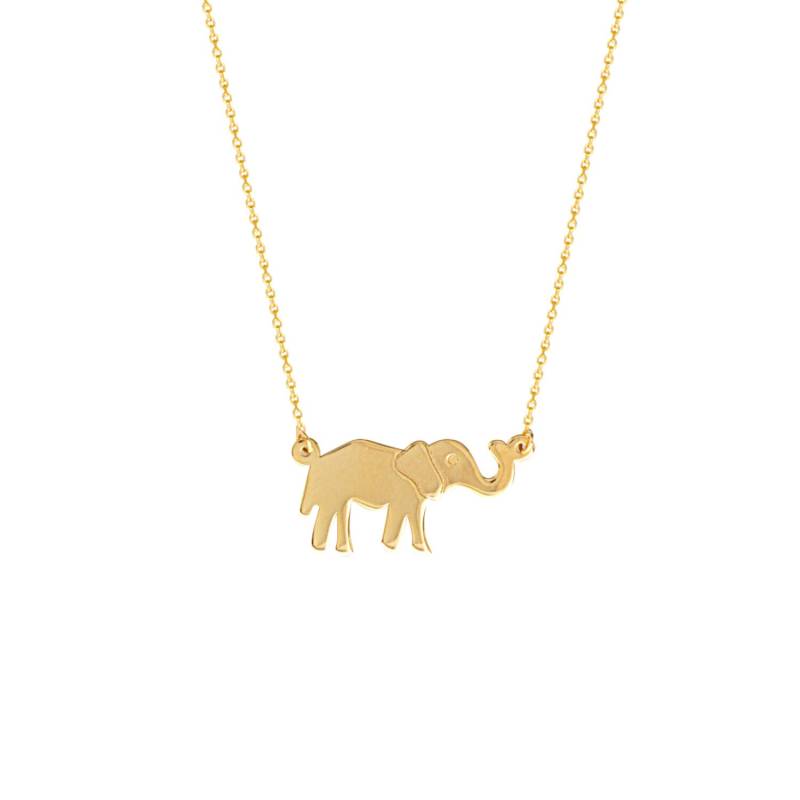 14K Gold Elephant Halskettebrautjungfernhochzeitjahrestaggeburtstaghochschulreifeabschlussfeierglücksbringermuttertag 14K Gold Elephant Halskettebrautjungfernhochzeitjahrestaggeburtstaghochschulreifeabschlussfeierglücksbringermuttertag von StonedLovebySuzy
