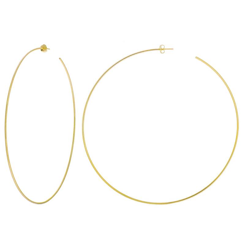 585 Massiv Gold Extra Große Creolen Ohrringe-Geburtstagjahrestaghochzeitgeschenkbrautjungfernvalentinstagmuttertag von StonedLovebySuzy