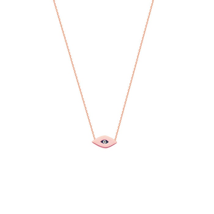 Winzige 14K Gold Evil Eye Halskettegraduierungbrautjungferngeburtstagjahrestagmuttertag Winzige 14K Gold Evil Eye Halskettegraduierungbrautjungferngeburtstagjahrestagmuttertag von StonedLovebySuzy