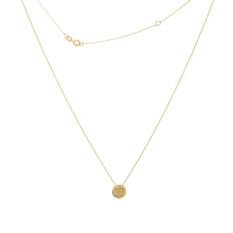 Personalisierter 14K Gold Mama Bär Gestempelter Scheibenanhänger -Push Presentgeburtstagjahrestaggeschenkpersonalisiertmuttertagvalentinstag Personalisierter 14K Gold Mama Bär Gestempelter Scheibenanhänger -Push Presentgeburtstagjahrestaggeschenkpersonalisiertmuttertagvalentinstag von StonedLovebySuzy