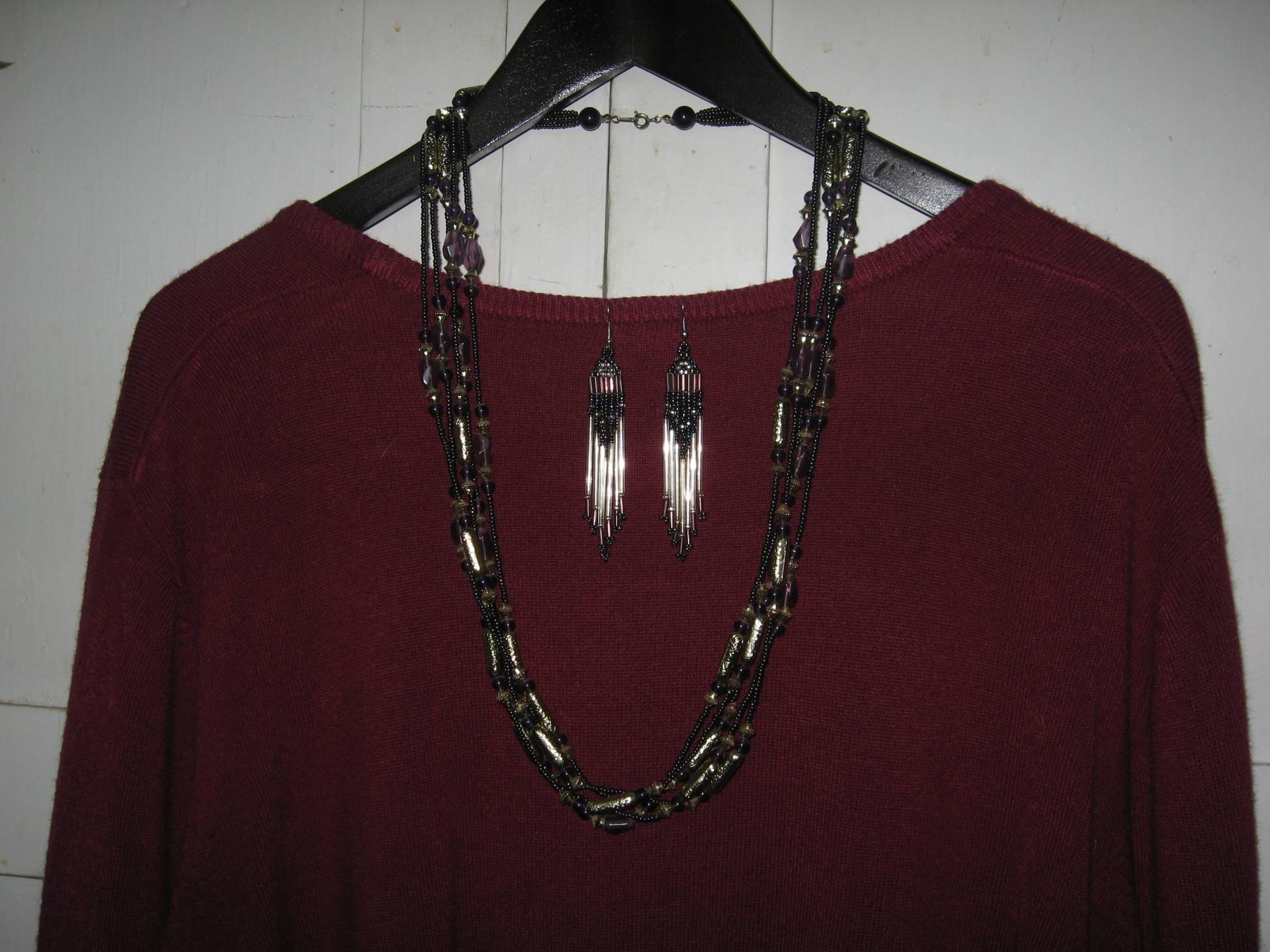 Halskette Und Ohrringe Set Halskette Und Ohrringe Set von StonehavenCraft