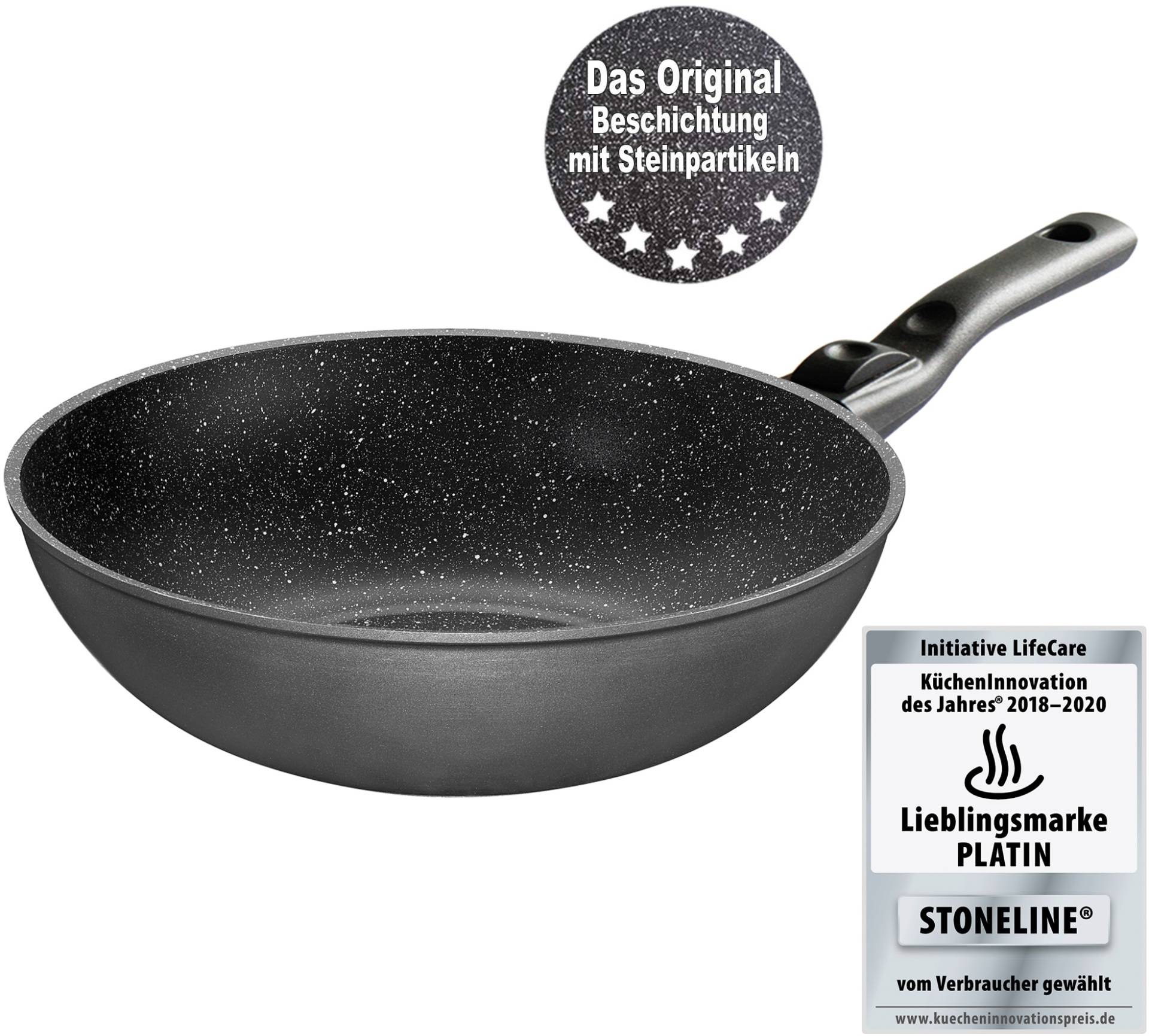 STONELINE Wok, Aluminium von Stoneline