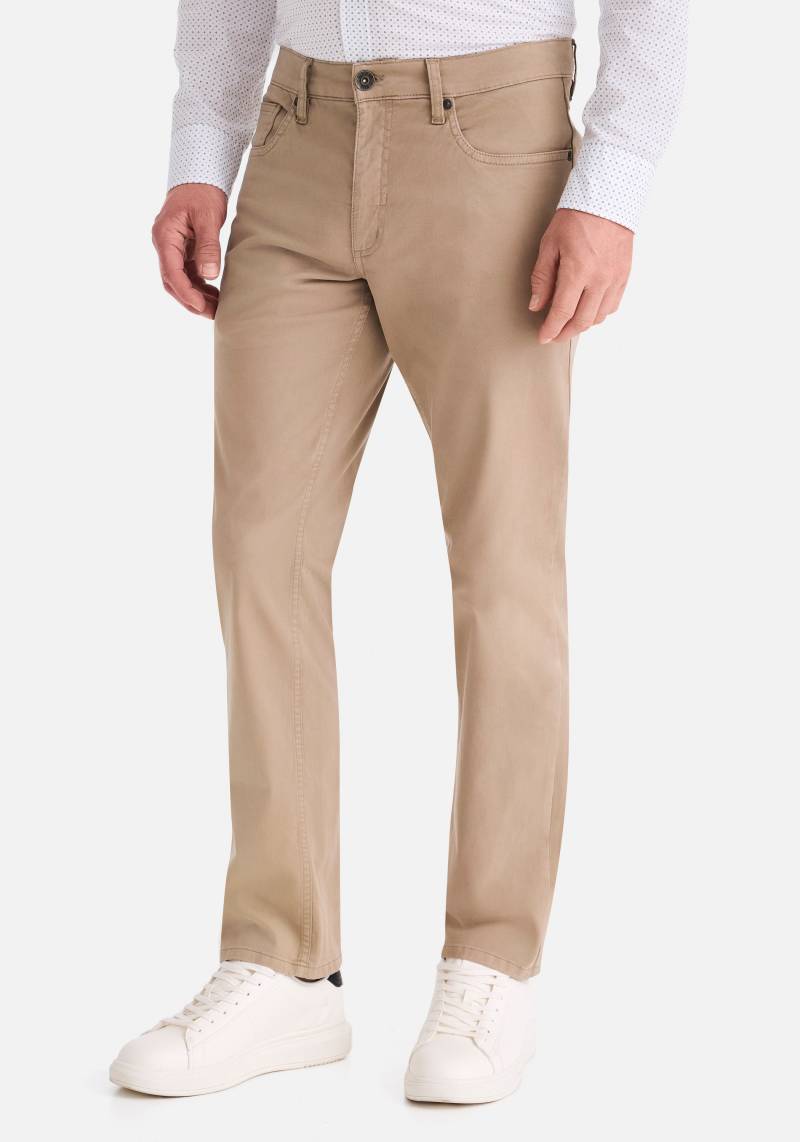 Stooker Men 5-Pocket-Hose "Men Frisco Colour Straight Fit Men" Straight Fit Casual Clean Wash Twill Coloured Comfort Flex für Herren von Stooker Men