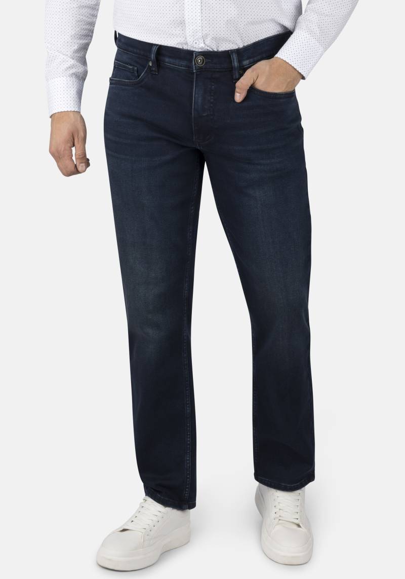 Stooker Men 5-Pocket-Jeans "Frisco Thermo Straight Fit" Straight Fit Casual Clean Wash Denim Thermo Effekt für Herren von Stooker Men