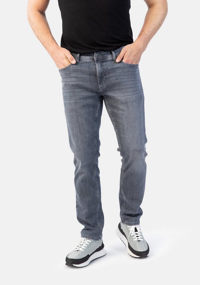 Stooker Men 5-Pocket-Jeans Slim Straight Fit Glendale Season Autum Winter von Stooker Men