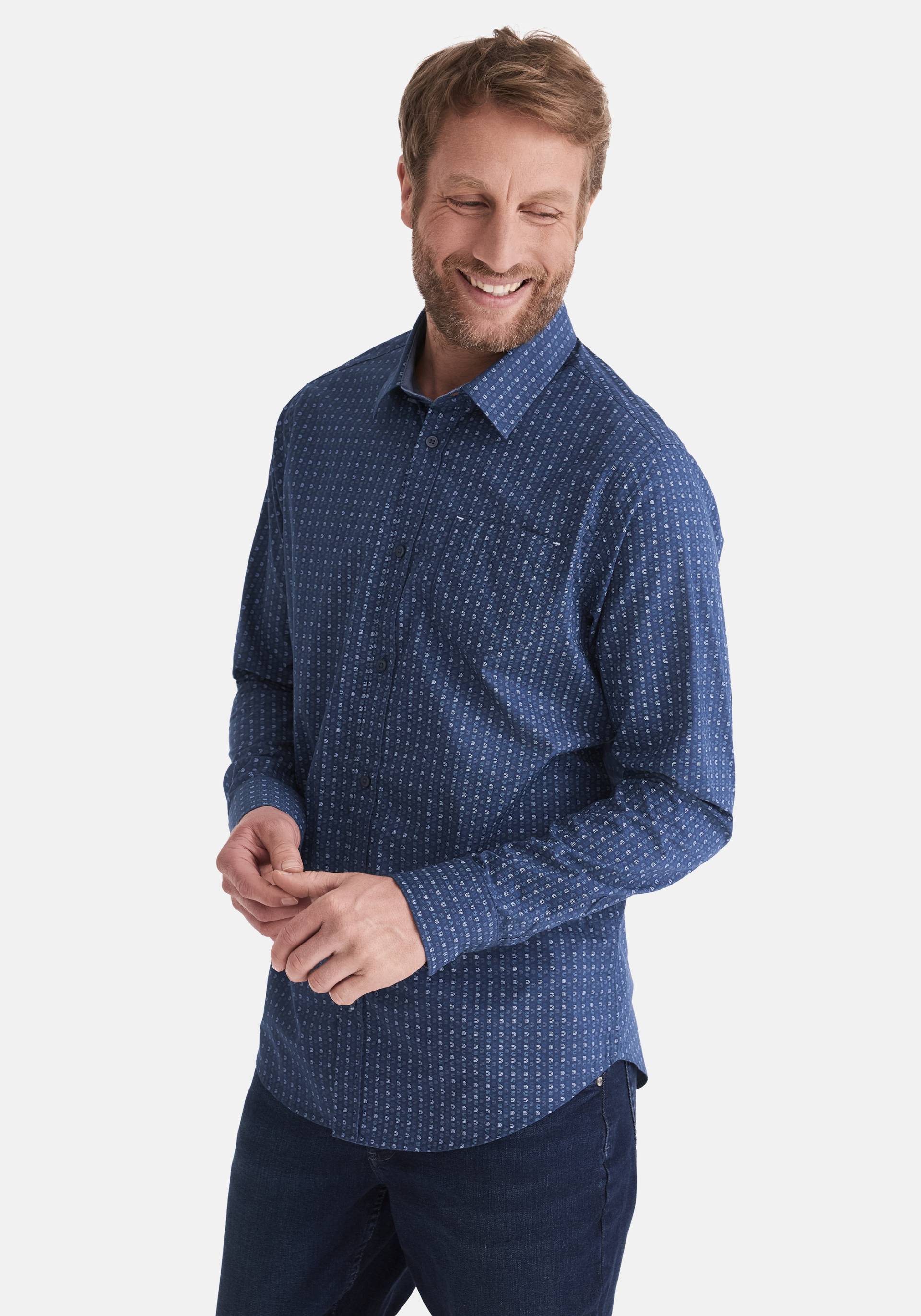 Stooker Men Langarmhemd "HUGH Hemd Langarm Regular Fit", Langarm Hemd Regular Fit für Herren von Stooker Men