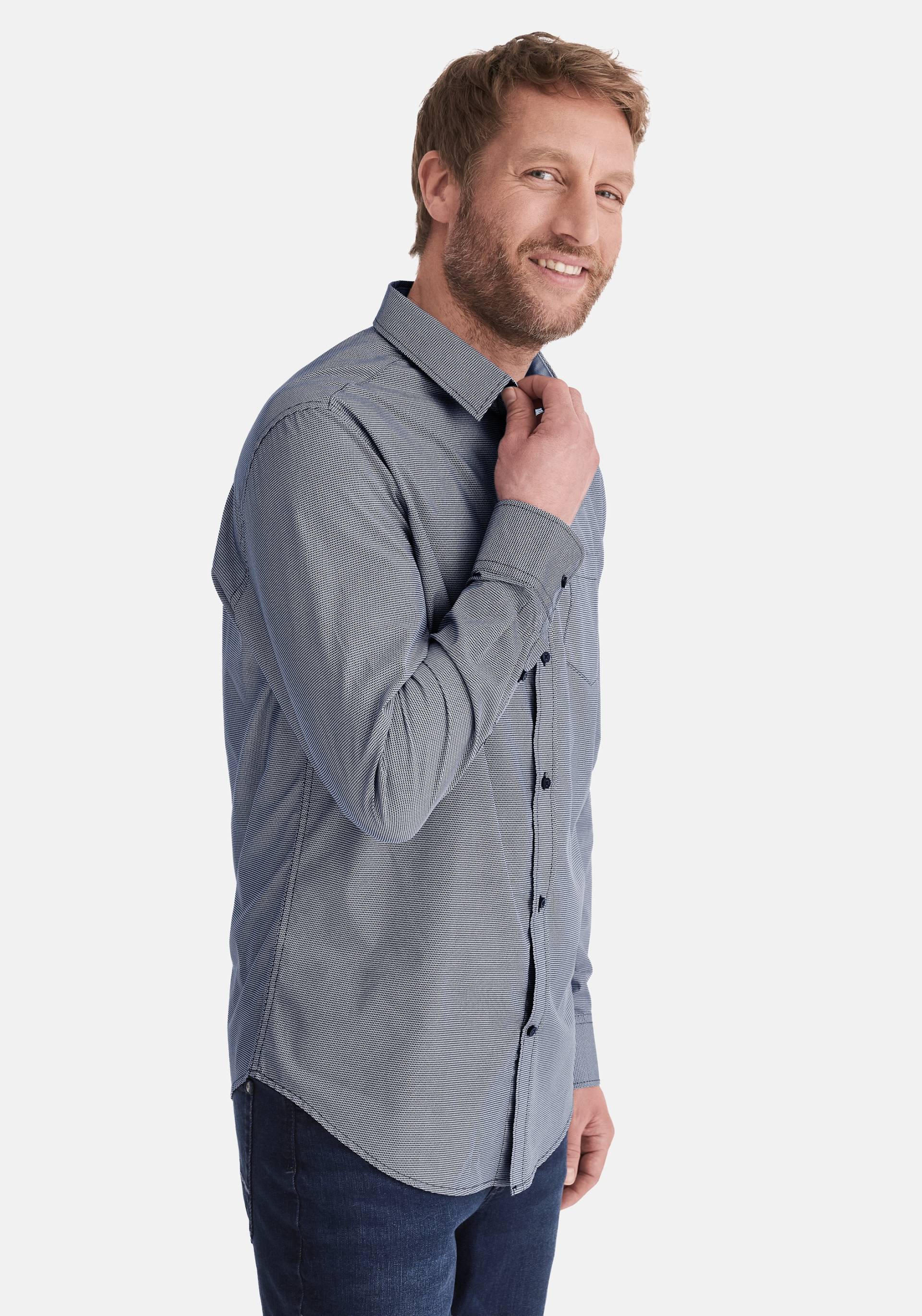 Stooker Men Langarmhemd "HUGH Hemd Langarm Regular Fit", Langarm Hemd Regular Fit für Herren von Stooker Men