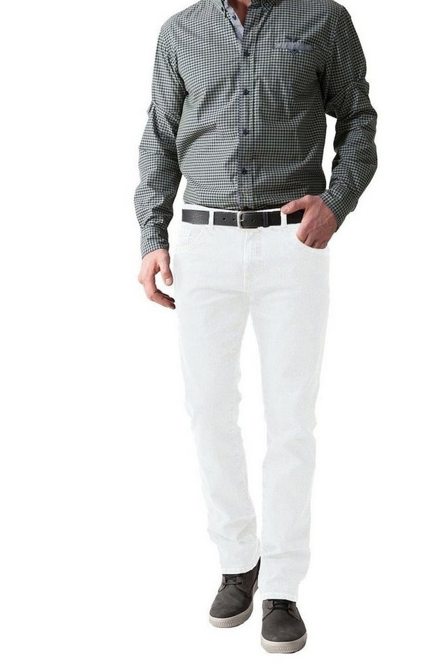 Stooker Men Straight-Jeans Frisco Herren Stretch Jeans - Ärztehose-Pflegedienst-Zahnarzt - White von Stooker Men