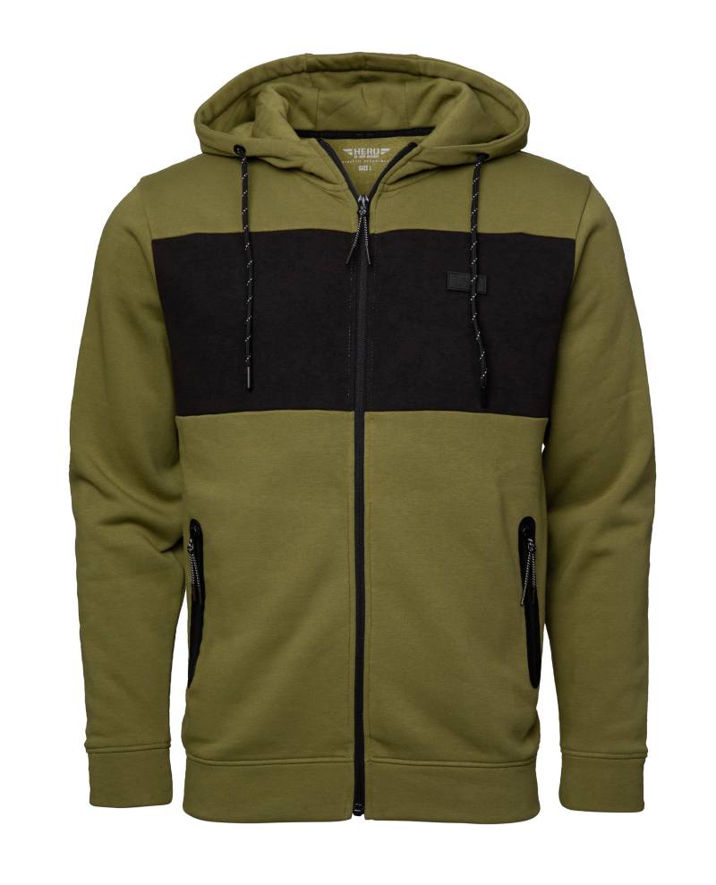 Stooker Men Sweatjacke "STEWART Sweatjacke French Terry mit Kapuze" Regular Fit Casual Sweat für Herren von Stooker Men