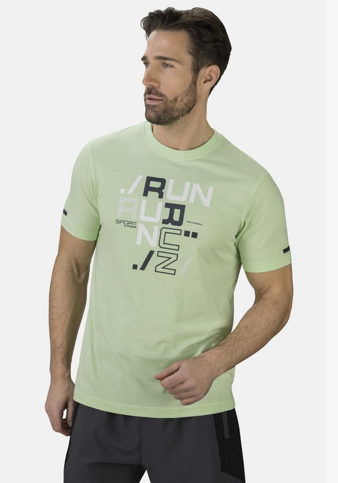 Stooker Men T-Shirt Hero by John Medoox T-Shirt Frontprint - Jersey Regular Fit Casual Single Jersey für Herren von Stooker Men