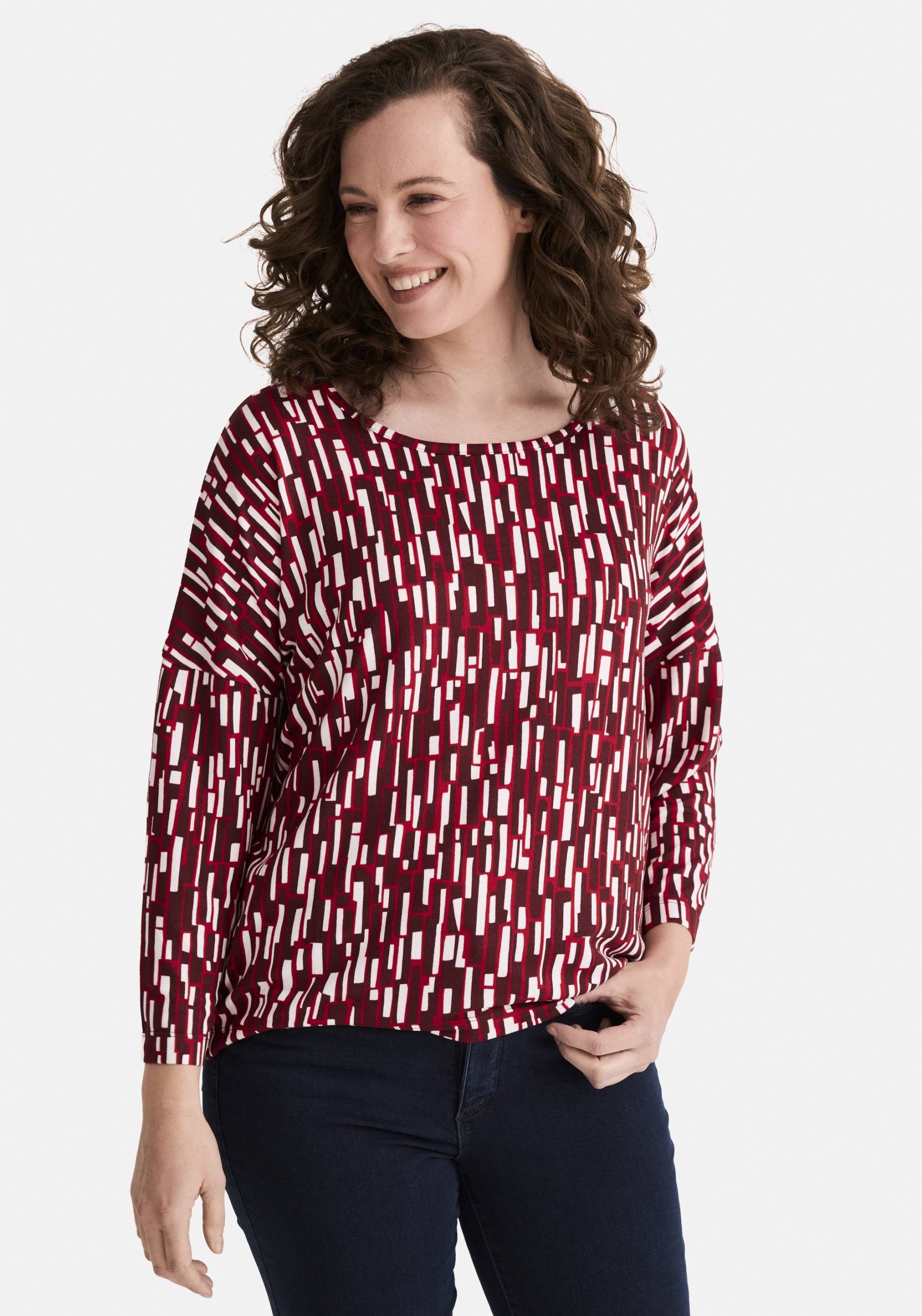 STOOKER WOMEN 3/4-Arm-Shirt "CARLY T-Shirt 3/4-Arm" Loose Fit Shirt Rundhals 3/4 Arm für Damen von Stooker Women