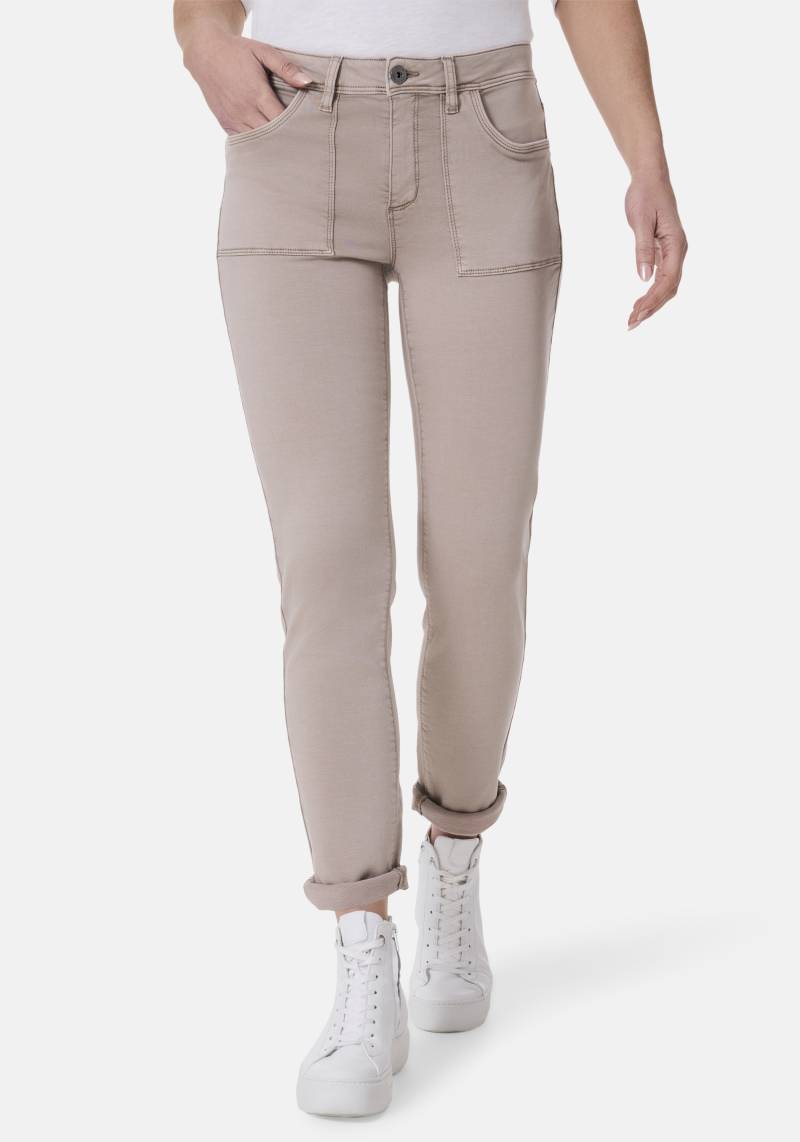 STOOKER WOMEN 5-Pocket-Jeans "DAVOS Colour Jogg Edition", Boyfrienjeans Casual Clean Wash Denim Jeans für Damen von Stooker Women