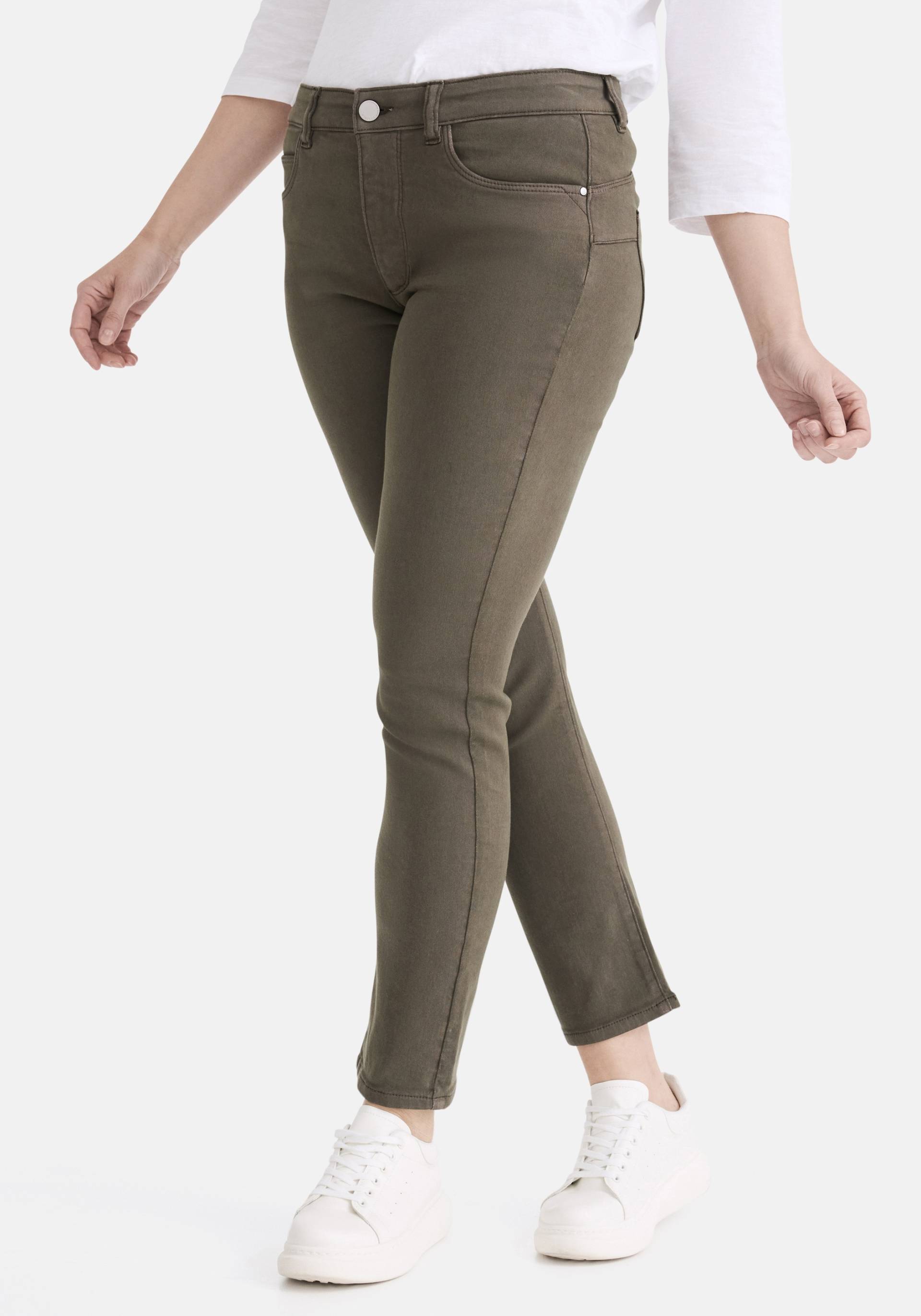 STOOKER WOMEN 5-Pocket-Jeans "Milano Denim Basic Magic Shape Fit" Casual Clean Wash Denim Jeans Magic Shape Effekt für Damen von Stooker Women