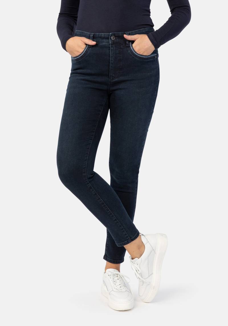 STOOKER WOMEN 5-Pocket-Jeans "Rio Fexxi Move Denim Skinny Fit", Skinny Fit Casual Clean Wash Denim Jeans Magic Shape Effekt für Damen von Stooker Women