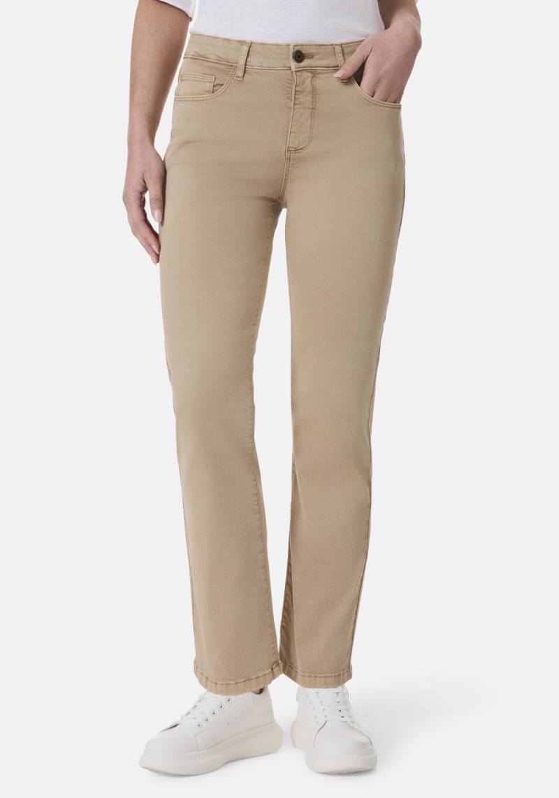 STOOKER WOMEN 5-Pocket-Jeans "Zermatt Denim Straight Fit", Straight Fit Casual Clean Wash Denim Jeans für Damen von Stooker Women