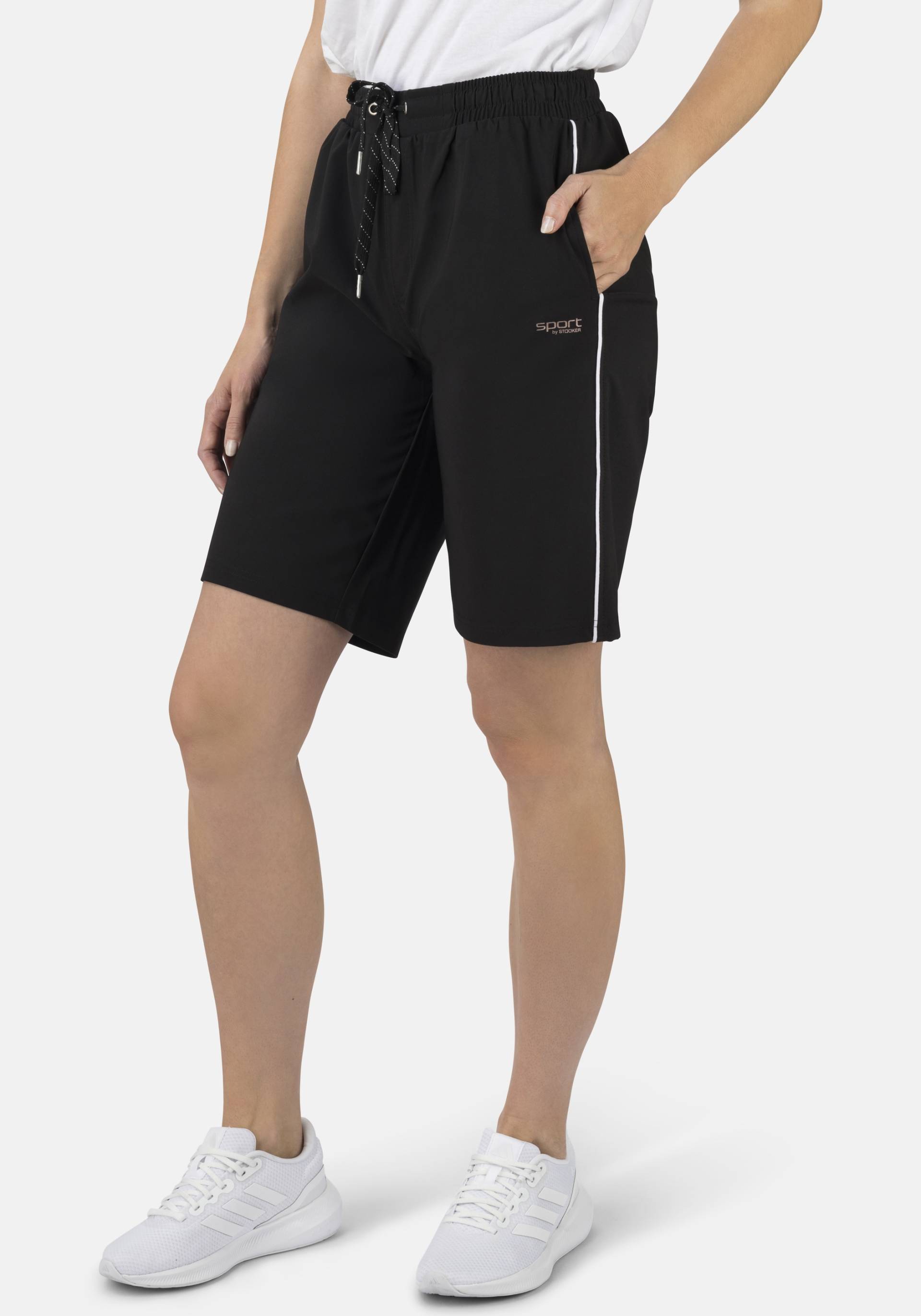 STOOKER WOMEN Shorts "Stooker Women Sport Shorts Galon", Sport Shorts Regular Fit Sport Baumwollgemisch für Damen STOOKER WOMEN Shorts "Stooker Women Sport Shorts Galon", Sport Shorts Regular Fit Sport Baumwollgemisch für Damen von Stooker Women