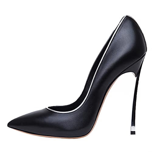 13CM/5.12INFrauen elegant einfarbig spitz sexy Stiletto High Heels Sandale Pumps Damen High Heels sexy Pole Dancer Stripper Ferse Stiletto Party,Schwarz,45 EU 13CM/5.12INFrauen elegant einfarbig spitz sexy Stiletto High Heels Sandale Pumps Damen High Heels sexy Pole Dancer Stripper Ferse Stiletto Party,Schwarz,45 EU von Stool