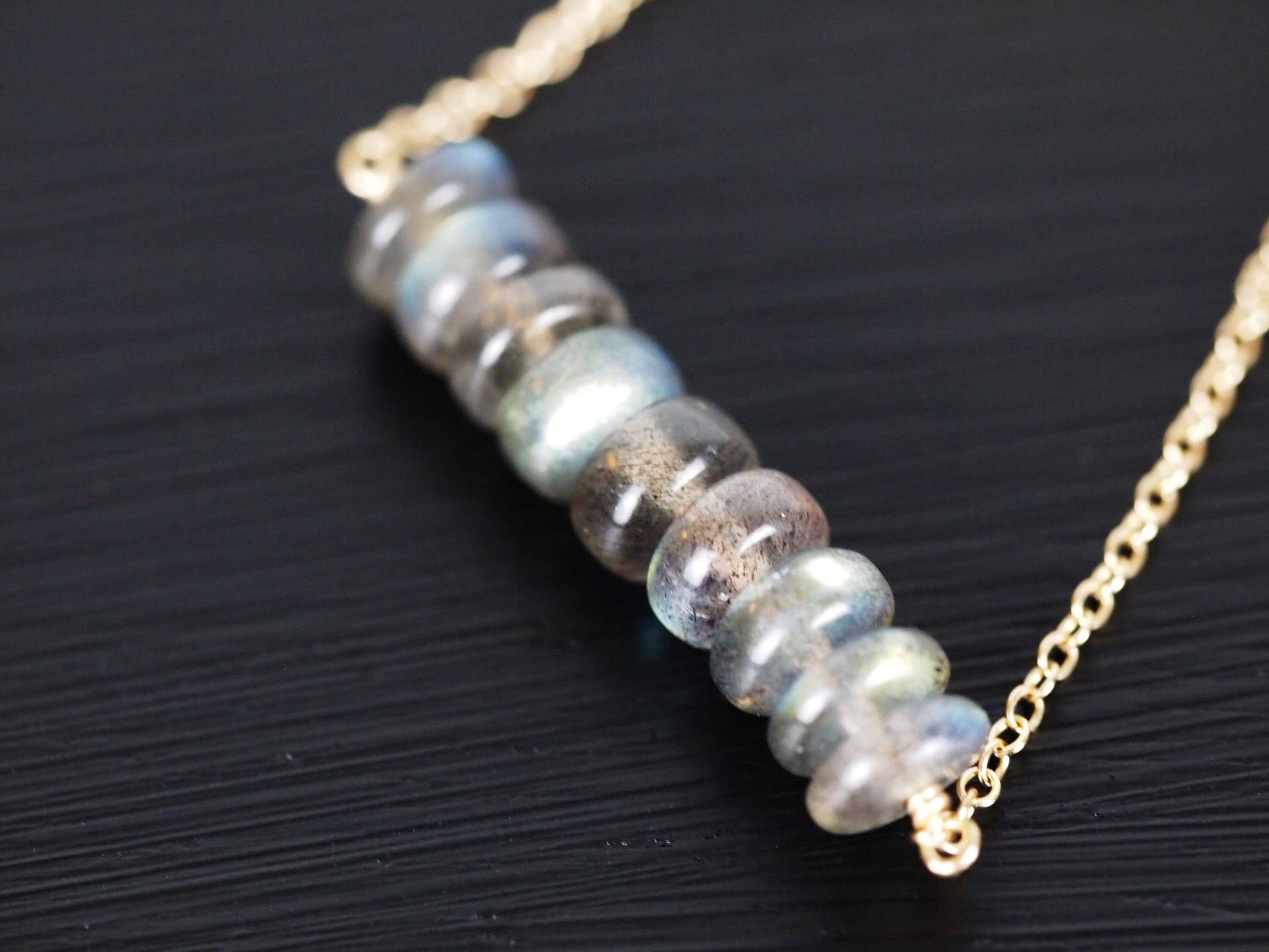 Labradorit Und Goldkette von StoopSaleDesigns