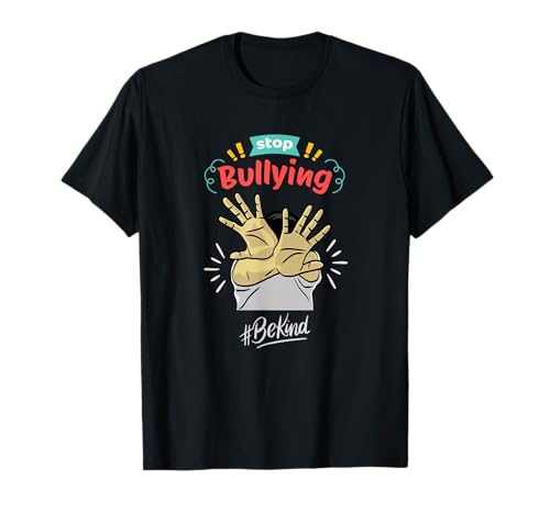 Stop Bullying Be Kind Anti Mobbing Bewusstsein T-Shirt Stop Bullying Be Kind Anti Mobbing Bewusstsein T-Shirt von Stop Bullying Prevention and Anti Bullying design