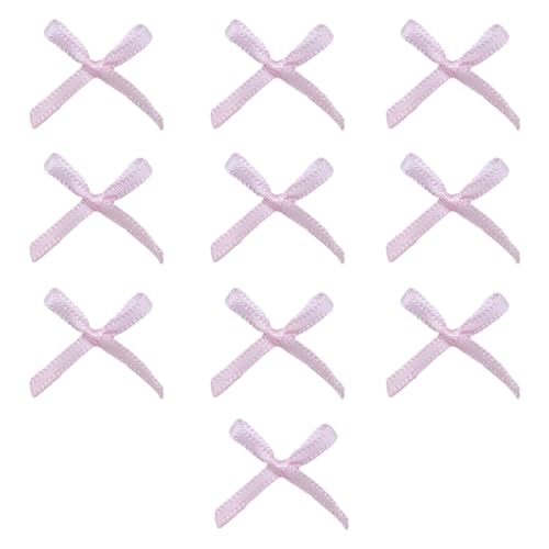 10 Stcs Cartoon Winzige Bögen APPRIQUELLEN HANDMADE Pferdeschwanz Dekoration Schöne Haare Barrettes Bastel Bögen Zum Handwerk von Storage Bag