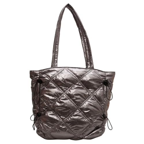 2023 Gesteppte Tasche Für Mädchen Frauen Solid Color Umhängetasche Tasche Lady Geldbeutel Vielseitige Trendige Freizeit Shopping Modisch von Storage Bag