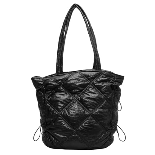 2023 Gesteppte Tasche Für Mädchen Frauen Solid Color Umhängetasche Tasche Lady Geldbeutel Vielseitige Trendige Freizeit Shopping Modisch von Storage Bag
