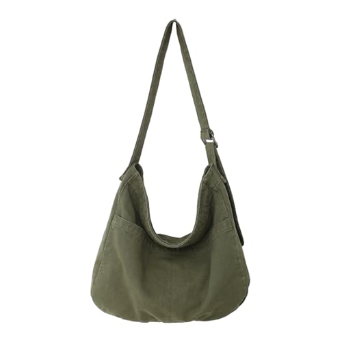 2023 Neue Umhängetasche Große Kapazität Vintage Messenger Tasche Für Teenager Student Vielseitiger Crossbody Trendy Vintage Casual Fashion Crossbody von Storage Bag