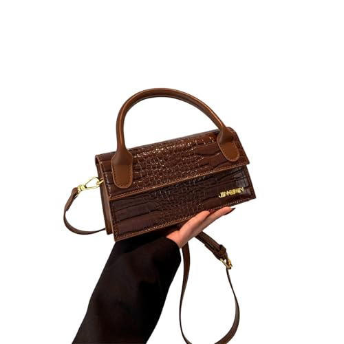 2023 New Crossbody Bag Fashion Stone Textur Handtasche Für Mädchen Frauen Leder Umhängetasche Vintage Vielseitige Totation Dating von Storage Bag