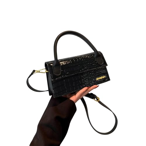 2023 New Crossbody Bag Fashion Stone Textur Handtasche Für Mädchen Frauen Leder Umhängetasche Vintage Vielseitige Totation Dating von Storage Bag