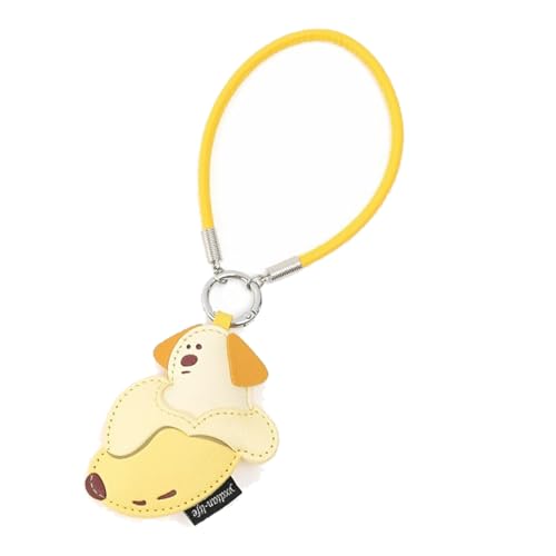 Ästhetischer Schlüsselbund Charme Leder Obst Hunde Bag Charme Anhänger Früchte Welpe Schlüsselanhänger Hängen Ornament Für Frauenbeutel Anhänger von Storage Bag