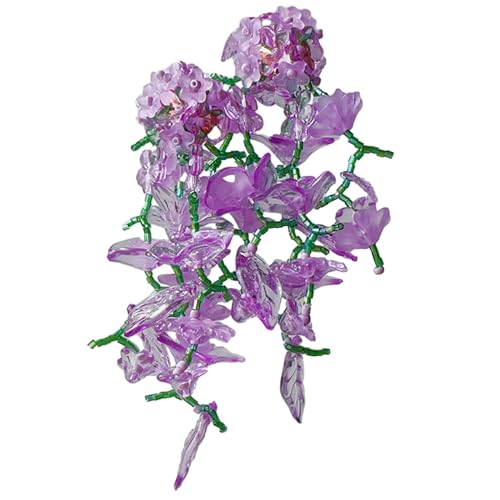 Acrylohr Anhänger Schöne Florale Ohrring Bunte Blumenohrringe Personalisierte Blüte Ohrtropfen Für Partys Modeaccessoires von Storage Bag