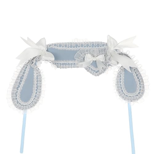 Anime Lace Bowknot Stirnband Mit Langem Lop Ohr Maid Cosplay Haarband Haar Dekore Themenereignis Maid Stirnband Party Supply Täglich Tragen Haare Dekore von Storage Bag