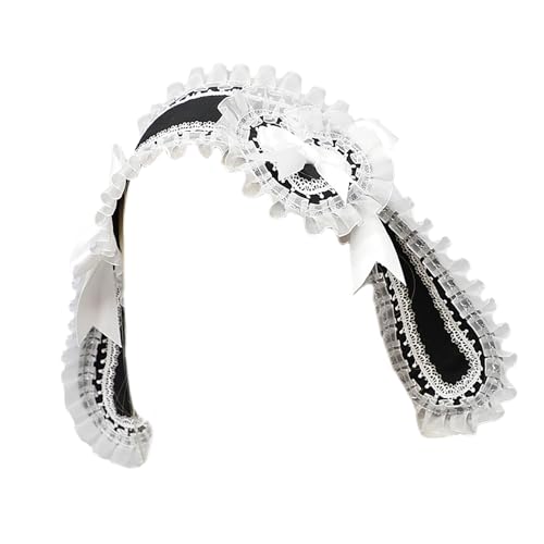 Anime Lace Bowknot Stirnband Mit Langem Lop Ohr Maid Cosplay Haarband Haar Dekore Themenereignis Maid Stirnband Party Supply Täglich Tragen Haare Dekore von Storage Bag