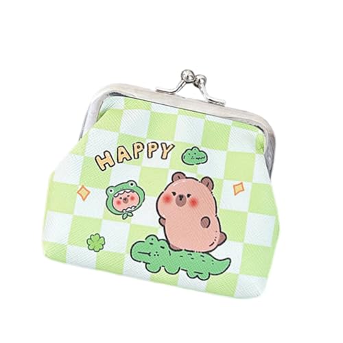 Cartoon Capybara Münzbeutel PU Lederwechsel Geldbörse Brieftasche Wechsel Tasche Ohrhörer Aufbewahrungstasche Coin Geldbörse Für Frauen Mädchen Cartoon Capybara Münzbeutel PU Lederwechsel Geldbörse Brieftasche Wechsel Tasche Ohrhörer Aufbewahrungstasche Coin Geldbörse Für Frauen Mädchen von Storage Bag
