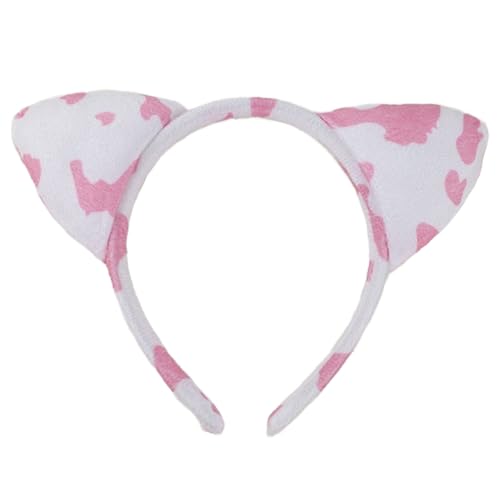Cartoon Cow Horn Stirnband Weiche Stoff Elastische Designs Für Kinder Teenager Und Erwachsene Anime Liebhaber Cosplay Event Accessoire Festival Kostüm Accessoire von Storage Bag
