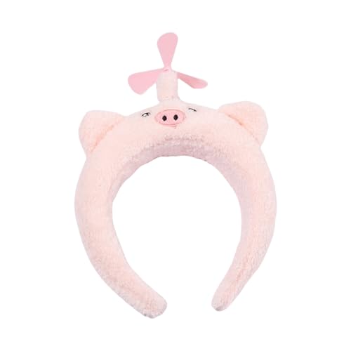 Cartoon Hairband Für Frauen Gesichtsgesichtsstirnband Musikfestival Kopfbedeckung Plüsch Haarhoop Für Familienfeiern Verstellbare Kopfbedeckung von Storage Bag