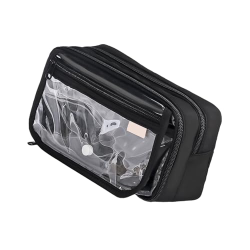 Clear Bencil Case Einfache Bleistiftbeutel Große Kapazität Stiftbeutel Ästhetische Tasche Organisatoren Für Schulästhetik Großer Kapazität Beutel von Storage Bag