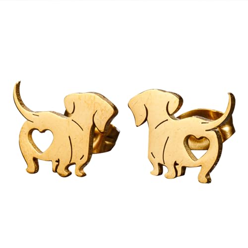 Dachshund Studs Ohrringe Ohrstifte Einzigartige Ohrstifte Mode Schmuck Tierohrring Für Frauen Mädchen Haustierhund Dachshund Studs Ohrringe Ohrstifte Einzigartige Ohrstifte Mode Schmuck Tierohrring Für Frauen Mädchen Haustierhund von Storage Bag
