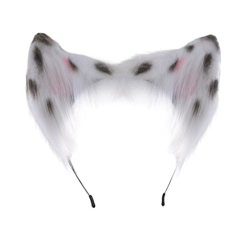 Erwachsene Teenager Niedliche Cosplay Kätzchen Ohrform Stirnband Plüsch Hair Hoop Make Up Live Broadcast Halloween Party Kopfbedeckungen Katzen Ohr Stirnband Erwachsener Größe Katzen Make Up von Storage Bag