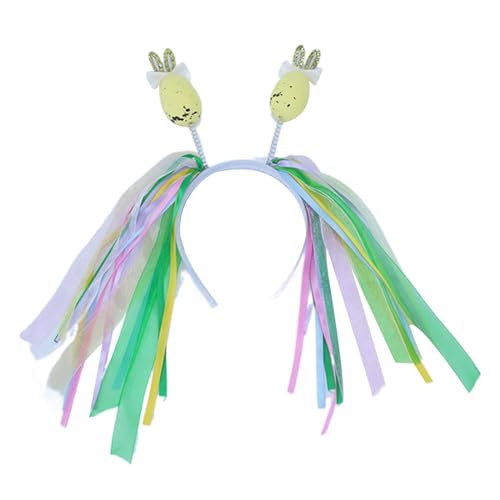 Erwachsene Teenager Niedliche Ostereier Form Stirnband Buntes Haar Hoop Make Up Live Broadpa Cosplay Neujahrsparty Kopfbedeckung Kaninchen Stirnband Kinder Kaninchen Stirnbänder Für Frauen von Storage Bag