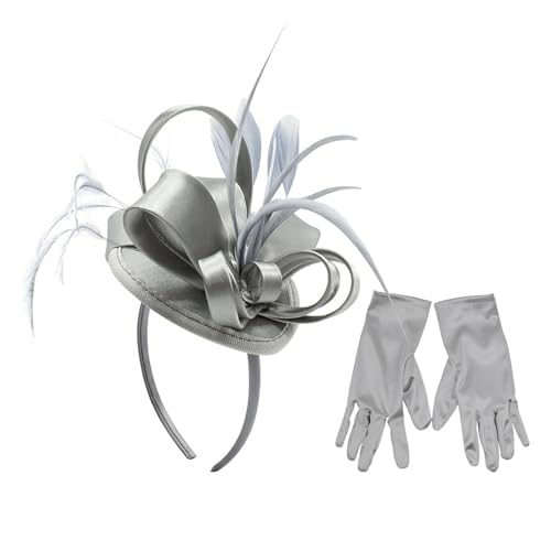 Fascinator Für Frauen Beerdigung Pillbox Cocktail Party Kopfstück Und Satins Handschuhe Frauen Kopfbedeckung A Fascinators Blumenmischfedern Stirnband Fascinator Für Frauen Beerdigung Pillbox Cocktail Party Kopfstück Und Satins Handschuhe Frauen Kopfbedeckung A Fascinators Blumenmischfedern Stirnband von Storage Bag