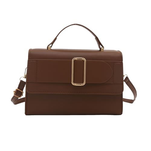 Frauen Top Tasche Pendler Crossbody Bag PU Leder Handtasche Metall Dekorierte Schulter Für Alltägliche Reisen Frauen Pendler Schulter Freizeit Crossbody Trend Handtasche Kleine Quadrat Frauen Top Tasche Pendler Crossbody Bag PU Leder Handtasche Metall Dekorierte Schulter Für Alltägliche Reisen Frauen Pendler Schulter Freizeit Crossbody Trend Handtasche Kleine Quadrat von Storage Bag