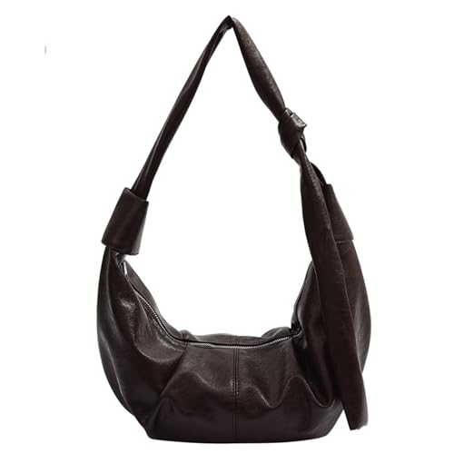 Frauen Umhängetasche Koreanische Stile Dumplings Bag Top Satchel Großkapazität Messener PU Leder Crossbody Korean Styles Crossbody Für Frauen Große Kapazität Schulterknödel Frauen Umhängetasche Koreanische Stile Dumplings Bag Top Satchel Großkapazität Messener PU Leder Crossbody Korean Styles Crossbody Für Frauen Große Kapazität Schulterknödel von Storage Bag