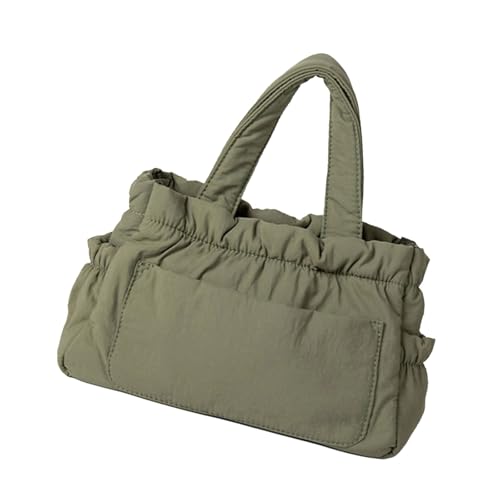 Frauen Winterpuffer Tasche Große Kapazität Weiche Gepolsterte Crossbody Taschen Stülle Casual Handtasche Für Arbeitsschule Stylische Damenbeutel von Storage Bag