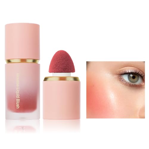 Glatte Flüssigkeit Errötung Auffällige Matte Pigmentierte Rouge Gesichts Wangen Make Up Für Frauen Und Mädchen Wangen Rougeer von Storage Bag