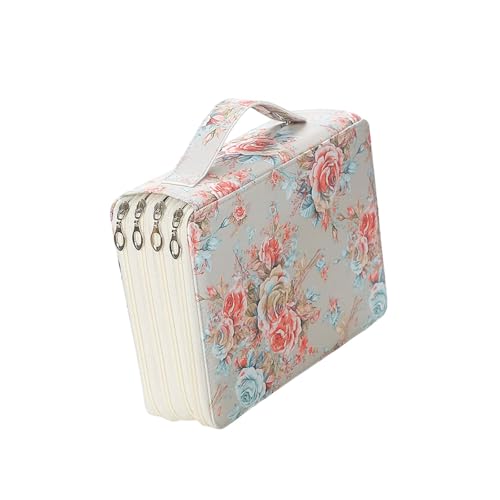 Große Bleistiftkoffer Mit 200 Kompartimenten Multifunktionsstifte Bleistift Organisatoren Bag Case Mit Reißverschluss Für Erwachsene Teenager Multifunktionstaschen Organisatoren von Storage Bag