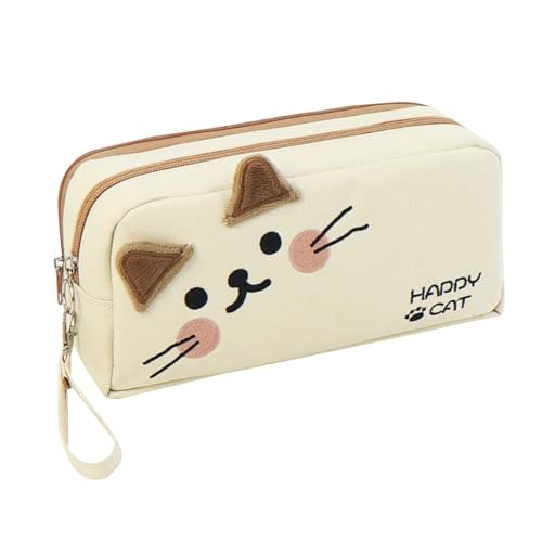 Große Bleistiftkoffer Multi Layered High Kapazitäts Bleistiftbeutel Stifthalter Stift Organisatoren Fall Reisekosmetikbeutel Multifunktionaler Speicherbeutel von Storage Bag