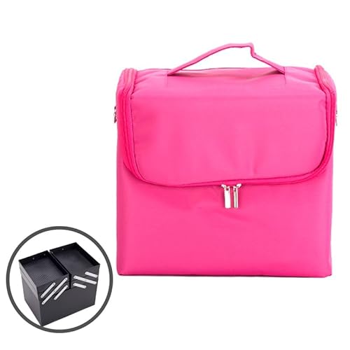 Großer Nagellack Organizer Bag Professionelles Make Up Aufbewahrungsbox Kosmetische Zug Hülle Perfekt Für Reisen Oder Haushaltsbetriebs Reisebahnkoffer Groß von Storage Bag