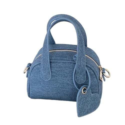 Großkapazität Crossbody Bag Für Frauen Mädchen Top Handtasche Denims Umhängetasche Weibliche Gelegenheitsbote Große Kapazität Schulter Für Frauen Denims Crossbody Casual Messenger von Storage Bag
