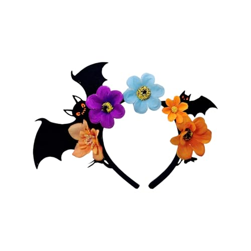 Halloween Blumenschläger Haarband Bequem Verstellbare Dark Serie Haarband Für Frauen Männer Party Kopfbedeckung Halloween Kopfbedeckung Für Partys von Storage Bag